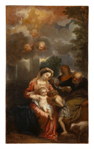 Livio Mehus (1627-1691), Modello for a Prato Altarpiece, c. 1670