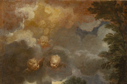 Paintings & Drawings  - Livio Mehus (1627-1691), Modello for a Prato Altarpiece, c. 1670