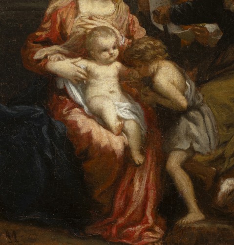 Antiquités - Livio Mehus (1627-1691), Modello for a Prato Altarpiece, c. 1670