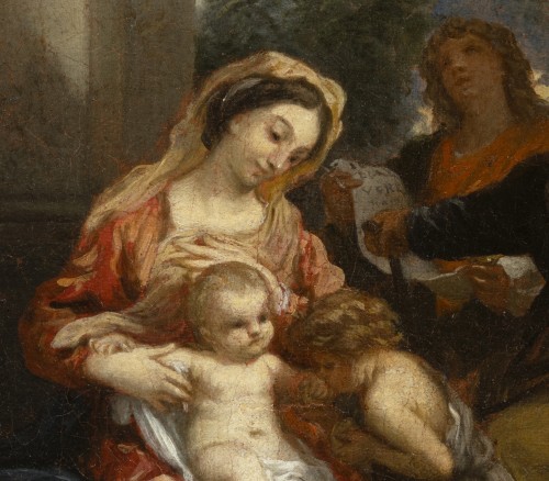Antiquités - Livio Mehus (1627-1691), Modello for a Prato Altarpiece, c. 1670
