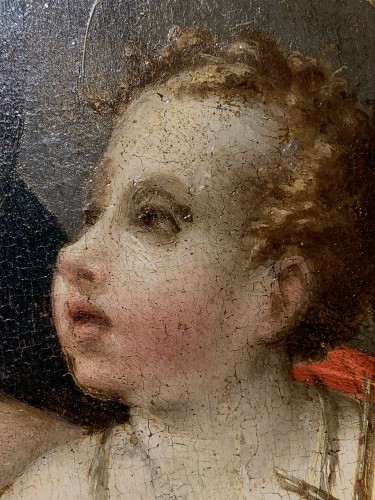Virgin and Child with Saint John the Baptist, Maître de Volterra (Verrocchi ) - 