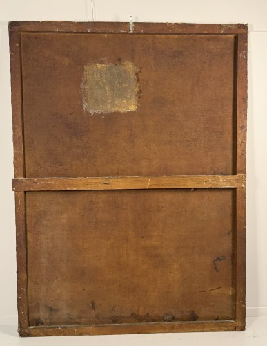 L'Éducation de la Vierge, anonyme XVIIIe siècle, école napolitaine - Tableaux et dessins Style 