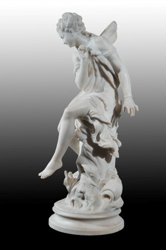 Sculpture  - Mathurin Moreau (1822 - 1912) - Libellule
