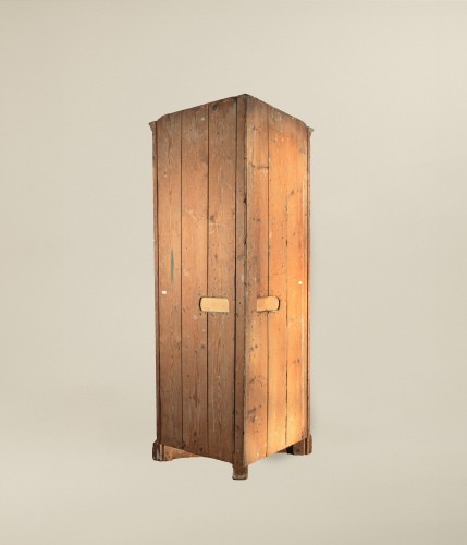 Mobilier Cabinet & Coffre - Grande encoignure en bois laqué, Gênes, XVIIIe siècle