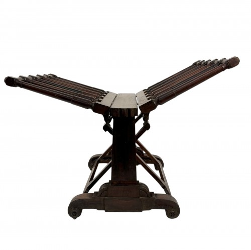 Rosewood magazine rack, England 19th century