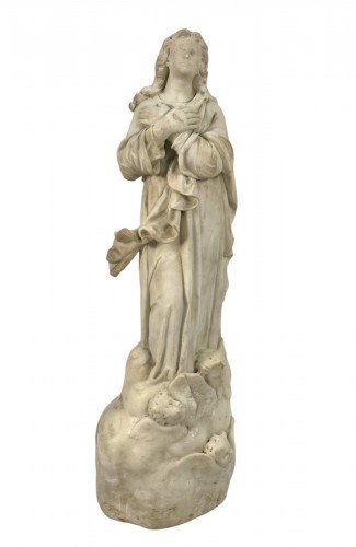 "Praying Virgin", Anonymous of the 18th century