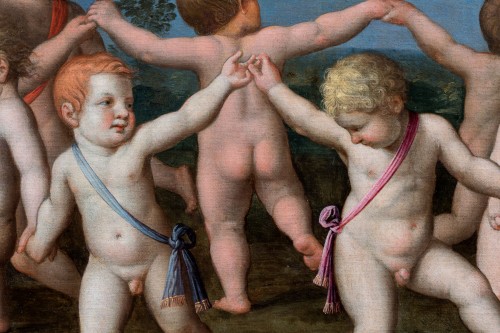 Paintings & Drawings  - Anonymous 16th century, Children&#039;s Ring-a-Round &amp; Dance