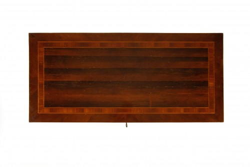 Chest of drawers veneered in rosewood, various woods, late 18th/early 19th  - 