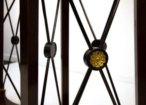 Pair of mahogany gueridons early 20th century - 