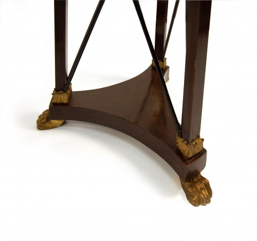 20th century - Pair of mahogany gueridons early 20th century