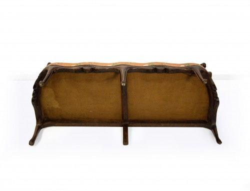 Walnut sofa, Veneto, 18th century - 