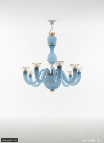 Lighting  - Gio Ponti (1891-1979) Chandelier circa 1946
