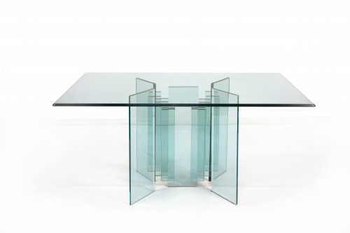 Crystal console, mid-20th century - Glass & Crystal Style 50