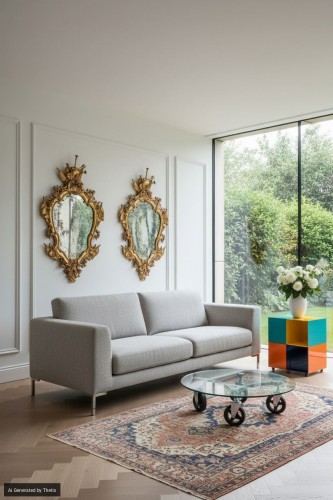 18th century - Pair of carved and gilded wooden appliques, Venice mid-18th century