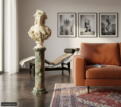 Antiquités - Antonio Bottinelli (1827 -1898) - Allegory of Summer, circa 1868