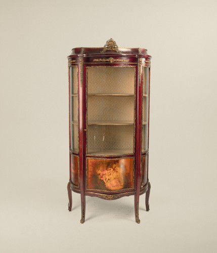 Mahogany display cabinet, France second half of the 19th century