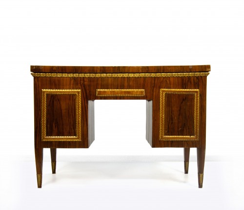 Rosewood veneered desk, Italy early 19th century - 