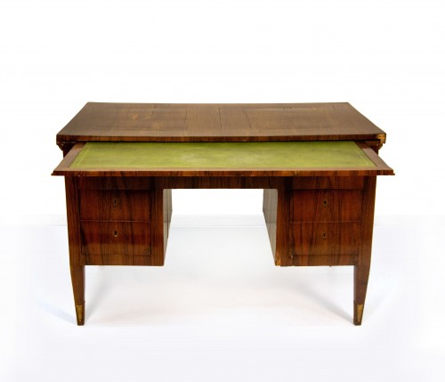 19th century - Rosewood veneered desk, Italy early 19th century