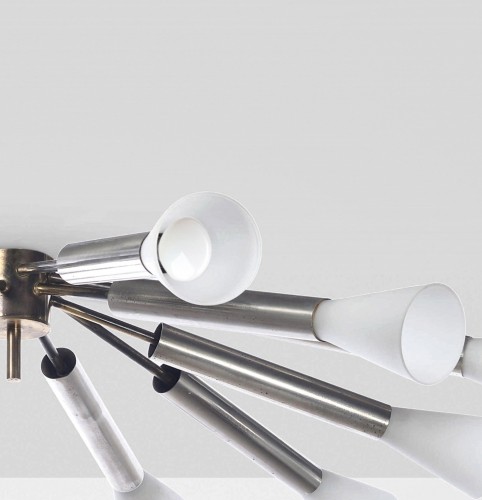 Reggiani, plafonnier, Italie, années 1960 - Luminaires Style Années 50-60