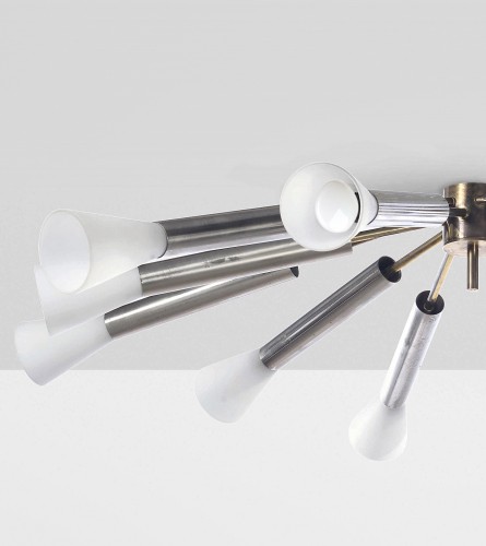 Luminaires Appliques - Reggiani, plafonnier, Italie, années 1960