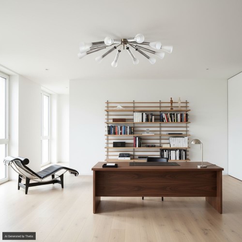 XXe siècle - Reggiani, plafonnier, Italie, années 1960