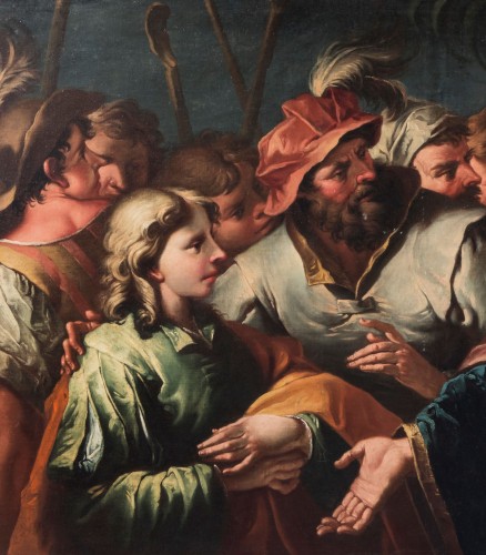 Gaspare Diziani (1689 - 1767), Joseph vendu à Putifarre - Tableaux et dessins Style 