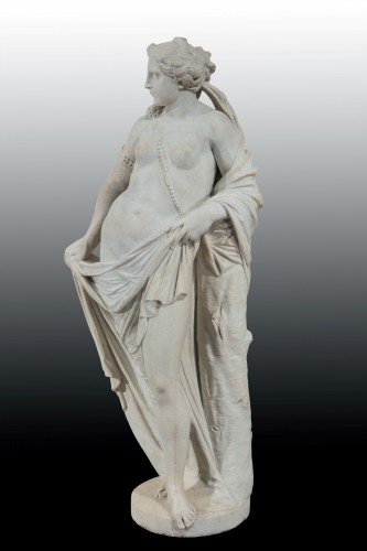 Sculpture Sculpture en Marbre - Ménade, sculpteur vénitien du XVIIIe siècle