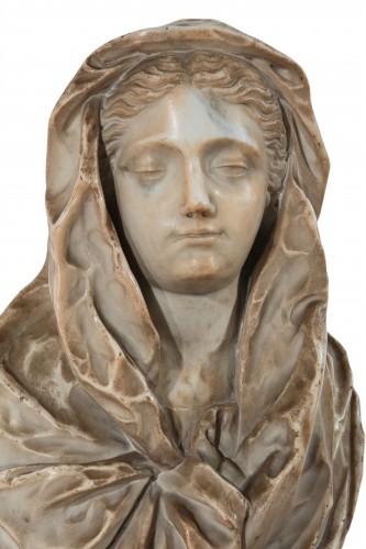 Tommaso Rues (1636 - 1703)  Madonna Addolorata - Sculpture Style 