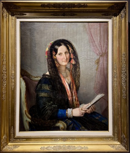 Natale Schiavoni (1777-1858), Portrait de la comtesse Dorothée de Ficquelmont, née Tiesenhausen