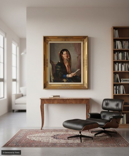 Tableaux et dessins Tableaux XIXe siècle - Natale Schiavoni (1777-1858), Portrait de la comtesse Dorothée de Ficquelmont, née Tiesenhausen