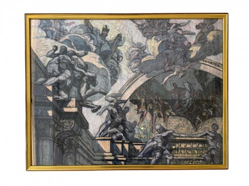 Federico Sartori (1865 - 1938) Alea iacta est, 1928