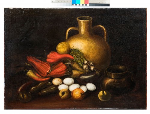 XVIIIe siècle - Paire de Natures mortes - Ecole lombarde du XVIIIe XIXe siècle