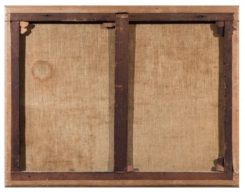 Nicolas Berchem (1620 - 1683), Bergers traversant la rivière avec leurs troupeaux - Tableaux et dessins Style 