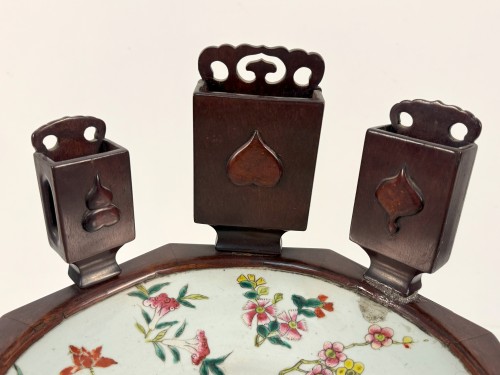 Mobilier Table & Guéridon - Guéridon fumoir en acajou, Chine seconde moitié du XIXe siècle