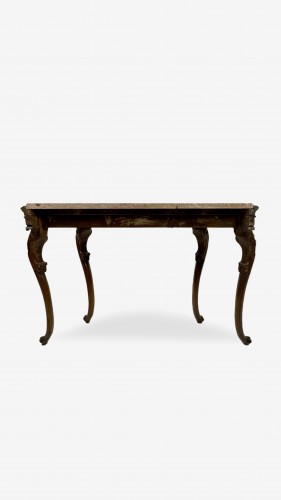 Walnut console, Veneto,18th century - 