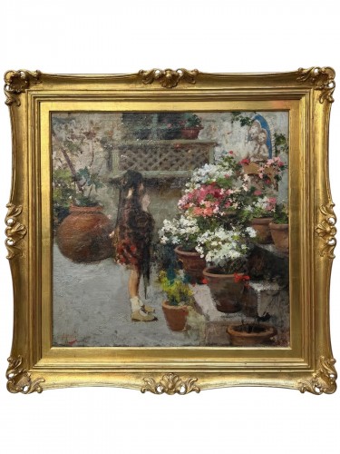 Vincenzo Irolli (1860-1949)  The Little Prayer