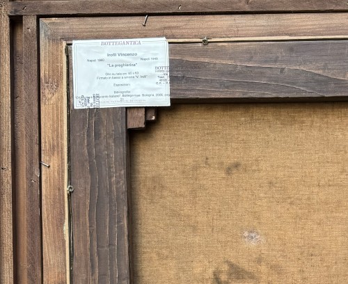 Paintings & Drawings  - Vincenzo Irolli (1860-1949)  The Little Prayer