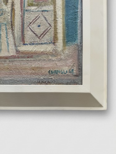 Massimo Campigli (1895 –1971), Villa sul mare 1965 - Paintings & Drawings Style 