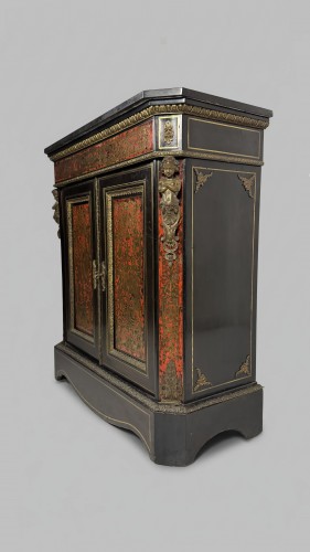 Buffet incrusté d'écaille de tortue et de laiton dans le style Boulle, fin du XIXe siècle - Antichità Giglio