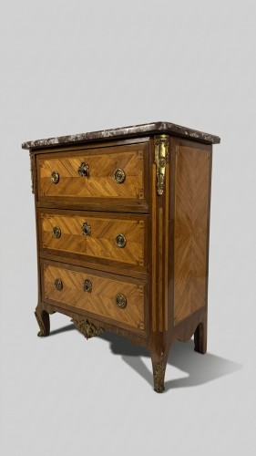 Jean Baptiste Tuart, chest of drawers - writing desk, France, late 18th - Furniture Style 