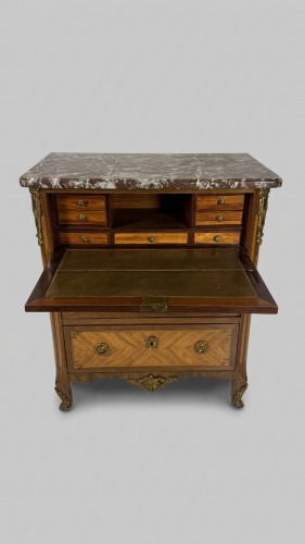 Jean Baptiste Tuart, chest of drawers - writing desk, France, late 18th - 