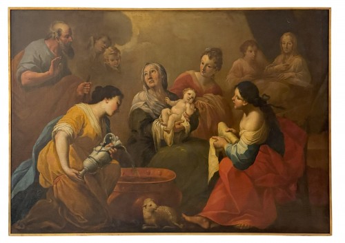 La Naissance de la Vierge, anonyme du XVIIIe siècle 