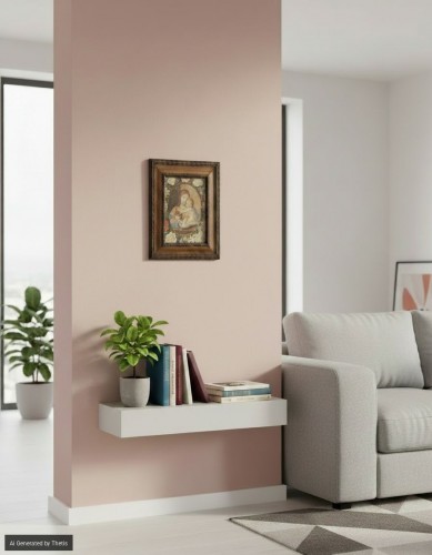 Paintings & Drawings  - Madonna with Child in a Floral Garland, Anonymous of the 18th century