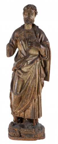 17th century sculptor, Saint with Bible