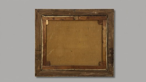 Pietro Marussig (1879 - 1937), Sturla, paysage de collines avec un clocher, vers 1929 - Tableaux et dessins Style 