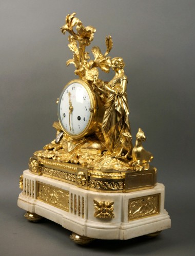Imposante pendule allégorique d'époque Louis XVI "Guinet à Paris" - Antichità San Felice