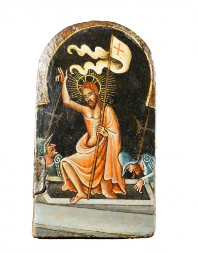 La résurrection du Christ - Giovanni Maria Scupola (Otrante, actif XV-XVI)