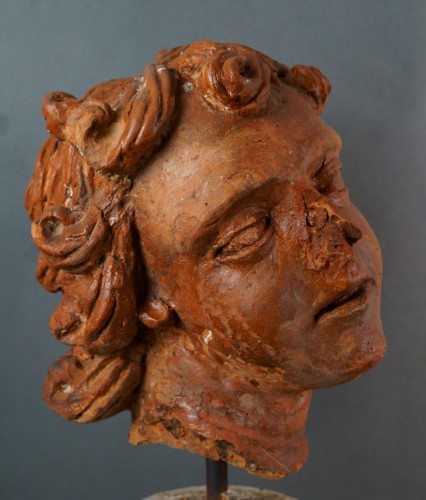 <= 16th century - 16th Century Italian Renaissance Terracotta Head