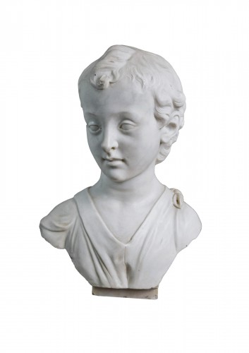 Buste néoclassique en marbre Italie 18e siècle