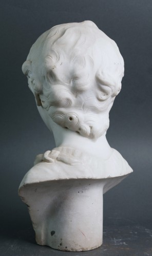 Buste néoclassique en marbre Italie 18e siècle - Antichità San Felice
